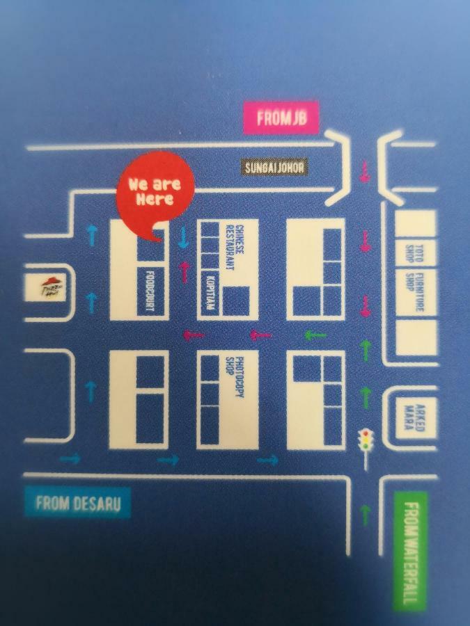 Hotel Seri Kota Satu Kota Tinggi Esterno foto